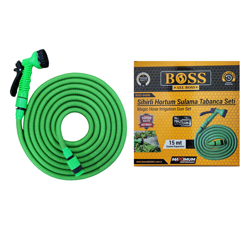 BOSS HORTUMLU SULAMA TABANCA SETİ 15 MT 